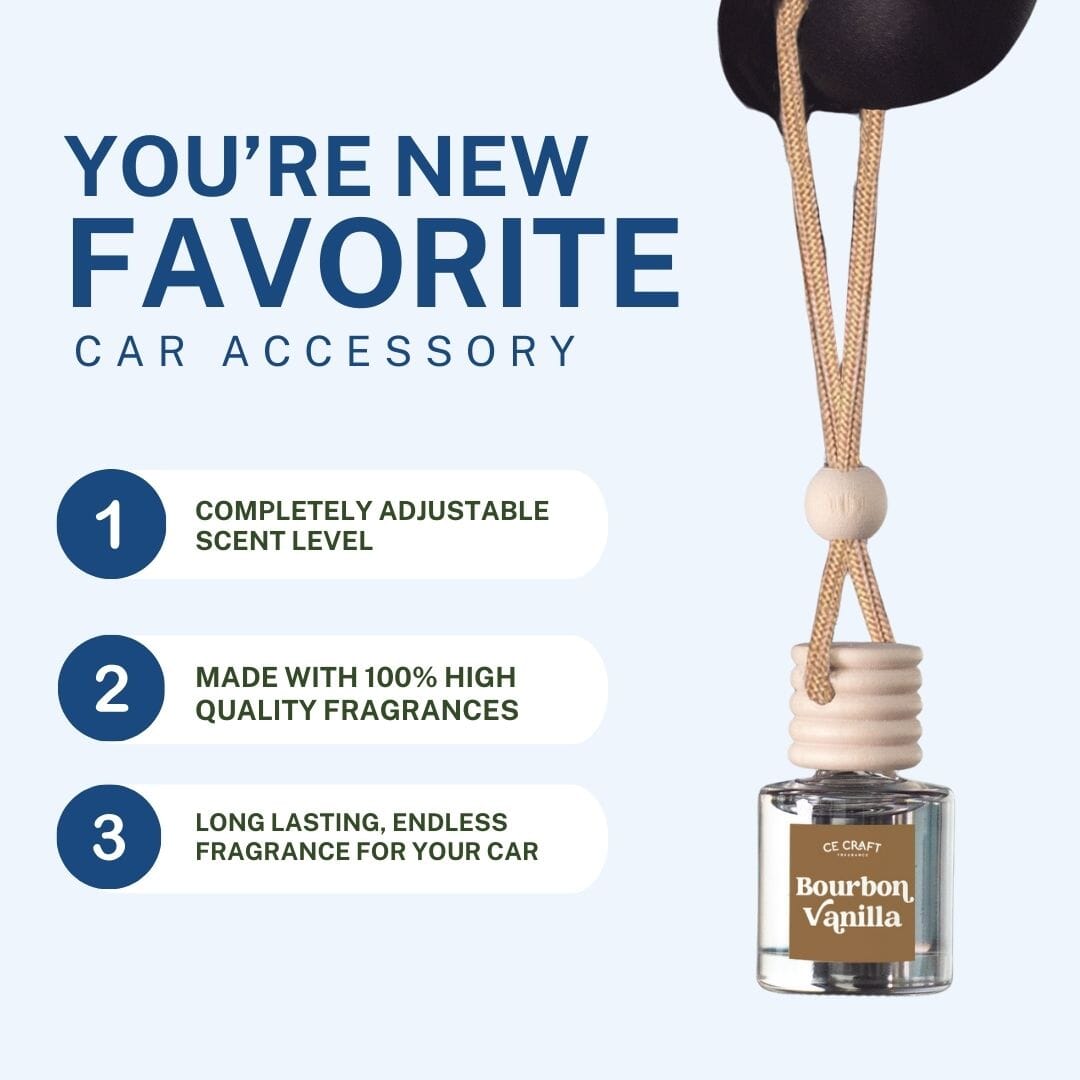 Scented Car Freshener - Car Air Diffuser - Long Lasting Fragrance for Car