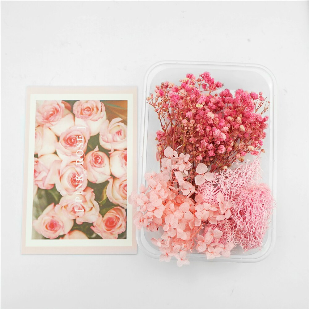 1 Box Dried flowers For Party Festival Decoration Epoxy Resin Real Dry Plant Making Photo Frame Souvenirs Craft DIY Accessories