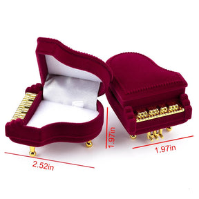 Lovely Velvet Jewelry Box Container Wedding Ring Box for Earrings Necklace Bracelet Display Gift Box Holder 16 styles