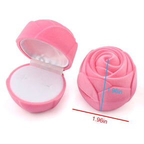 Lovely Velvet Jewelry Box Container Wedding Ring Box for Earrings Necklace Bracelet Display Gift Box Holder 16 styles