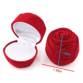 Lovely Velvet Jewelry Box Container Wedding Ring Box for Earrings Necklace Bracelet Display Gift Box Holder 16 styles