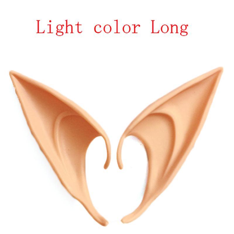 Halloween Party Decoration 1Pair Latex Ears Fairy Cosplay Accessories Angel Elven Ears Photo Adult Kids To. Halloween Supply