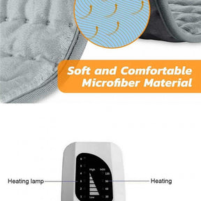 110V-240V Electric Heating Pad Blanket Timer Physiotherapy Heating Pad For Shoulder Neck Back Spine Leg Pain Relief Winter Warm