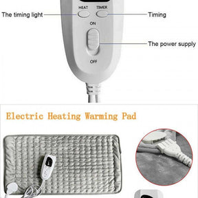 110V-240V Electric Heating Pad Blanket Timer Physiotherapy Heating Pad For Shoulder Neck Back Spine Leg Pain Relief Winter Warm