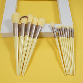 13Pcs Makeup Brush Set Makeup Concealer Brush Blush Loose Powder Brush Eye Shadow Highlighter Foundation Brush Beauty Tools