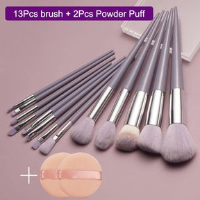 13Pcs Makeup Brush Set Makeup Concealer Brush Blush Loose Powder Brush Eye Shadow Highlighter Foundation Brush Beauty Tools