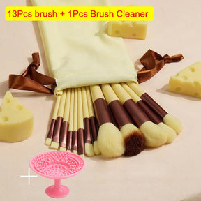 13Pcs Makeup Brush Set Makeup Concealer Brush Blush Loose Powder Brush Eye Shadow Highlighter Foundation Brush Beauty Tools