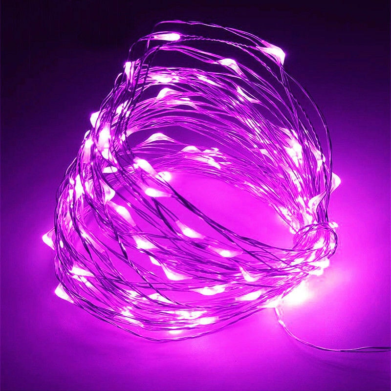 1M 2M 3M 5M 10M Copper Wire LED String lights Holiday lighting Fairy Garland For Christmas Tree Wedding Party Decoration