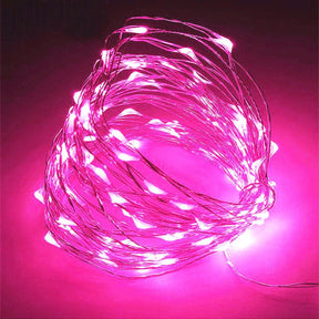 1M 2M 3M 5M 10M Copper Wire LED String lights Holiday lighting Fairy Garland For Christmas Tree Wedding Party Decoration