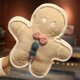 1PC 42-70CM Cute Cartoon Gingerbread Man Plush Toys Biscuit Man Stuffed Soft Pillows Kawaii Bear Xmas Birthday Gift for Kids