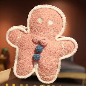 1PC 42-70CM Cute Cartoon Gingerbread Man Plush Toys Biscuit Man Stuffed Soft Pillows Kawaii Bear Xmas Birthday Gift for Kids