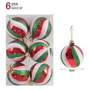 1box Christmas Balls Christmas Tree Ornaments Ball Xmas Hanging Tree Pendants Home Party Decor 2022 New Year Gift Noel Navidad