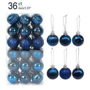 1box Christmas Balls Christmas Tree Ornaments Ball Xmas Hanging Tree Pendants Home Party Decor 2022 New Year Gift Noel Navidad