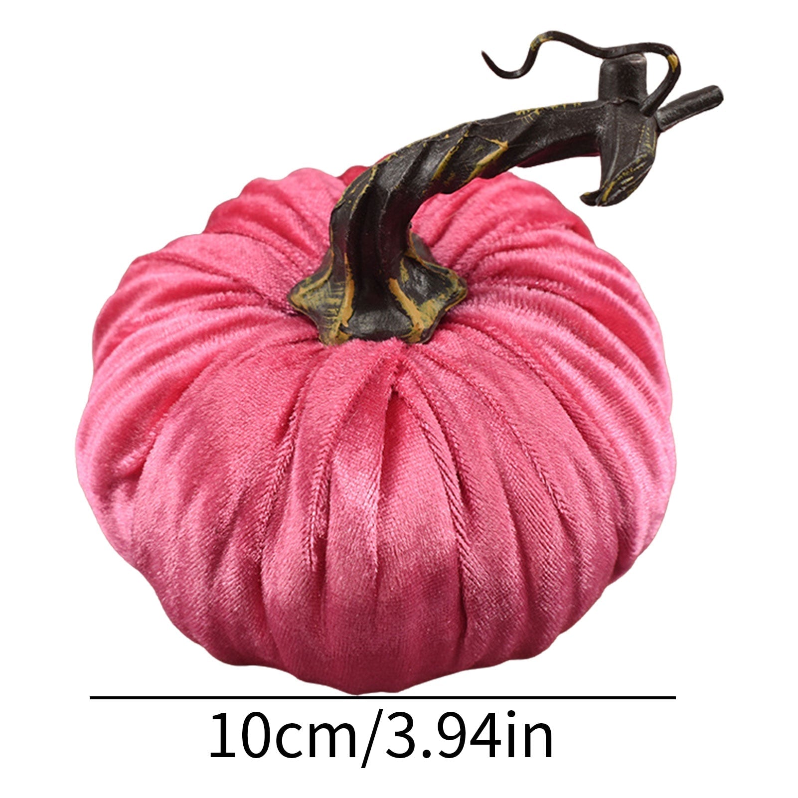 2022 Fake Velvet Pumpkin Halloween Decoration Pumpkins Small Foam Pumpkins Autumn Table Decor Thanksgiving Photography Props