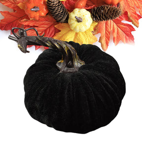 2022 Fake Velvet Pumpkin Halloween Decoration Pumpkins Small Foam Pumpkins Autumn Table Decor Thanksgiving Photography Props