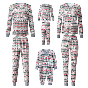 2022 Family Matching Clothes Christmas Pajamas Set Mother Father Kids Son Matching Outfits Baby Girl Rompers Sleepwear Pyjamas