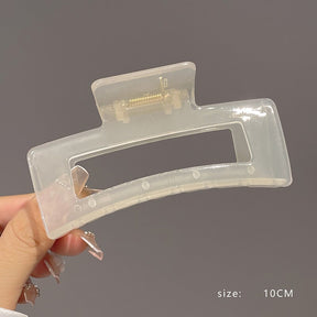 2022 Hair Claw Clip for Women Girl Plastic Transparent Large Hair Claw Clip Crab Women's Gig Clips Claws Girl Hair Accessories