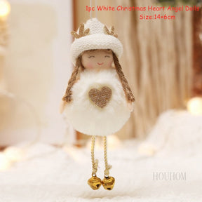 2022 Navidad Xmas Tree Pendant Ornaments 2023 New Year Gifts Christmas Angel Dolls Christmas Decoration for Home Natal Noel Deco