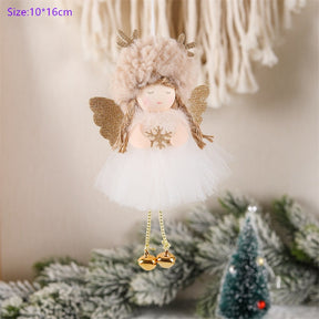 2022 Navidad Xmas Tree Pendant Ornaments 2023 New Year Gifts Christmas Angel Dolls Christmas Decoration for Home Natal Noel Deco