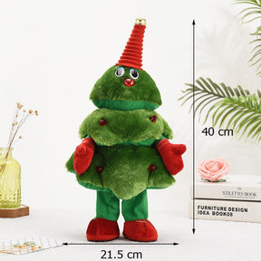 1PCS Christmas Electric Plush Toys Christmas Tree Can Sing And Dance Christmas Tree Party Electric Toys For Kids Christmas Gift