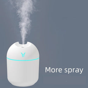 250ML Mini Air Humidifier USB Aroma Essential Oil Diffuser For Home Car Ultrasonic Mist Maker with LED Night Lamp Diffuser