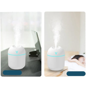 250ML Mini Air Humidifier USB Aroma Essential Oil Diffuser For Home Car Ultrasonic Mist Maker with LED Night Lamp Diffuser