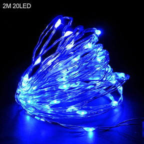 2M 20LED Santa Claus Snowflake LED Light String Christmas Decoration For Home Xmas Tree Ornament 2022 Navidad Kids Gift New Year