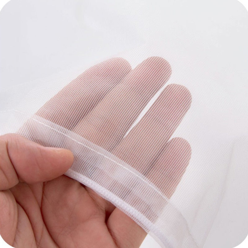 3 size drawstring bra underwear socks foldable mesh laundry bag household clothes laundry care accessories