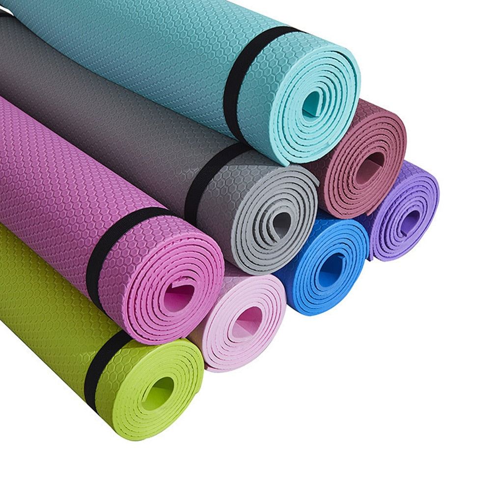 3MM-6MM Thick EVA Yoga Mats Anti-slip Sport Fitness Mat For Exercise Yoga And Pilates Gymnastics Mat Fitness Equipment