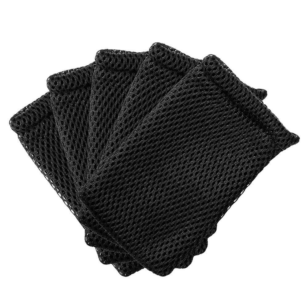 3Pcs/5Pcs Nylon Mesh Drawstring Storage Pouch Bag 9x13cm Multi Purpose Travel &amp; Outdoor Activity Pouch For Digital Products