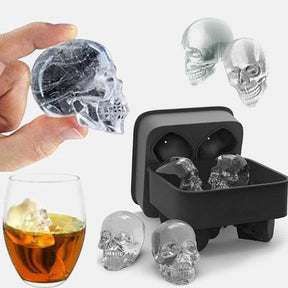 3D Skull Ice Cube Maker