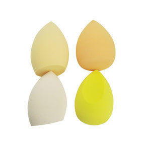 4pcs Makeup Sponge Powder Puff Dry and Wet Combined Beauty Cosmetic Ball Foundation Powder Puff Bevel Cut Make Up Sponge Tools