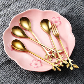 4pcs Navidad 2022 Gingerbread Man Stainless Steel Spoons Xmas Party Coffee Spoon Christmas Decorations Noel Natal Gift Ornaments xmas