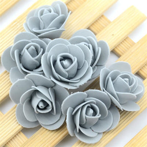 500PCS 3cm Mini PE Foam Rose Flower Head Artificial Rose Flowers Handmade DIY Wedding Home Decoration Festive &amp; Party Supplies