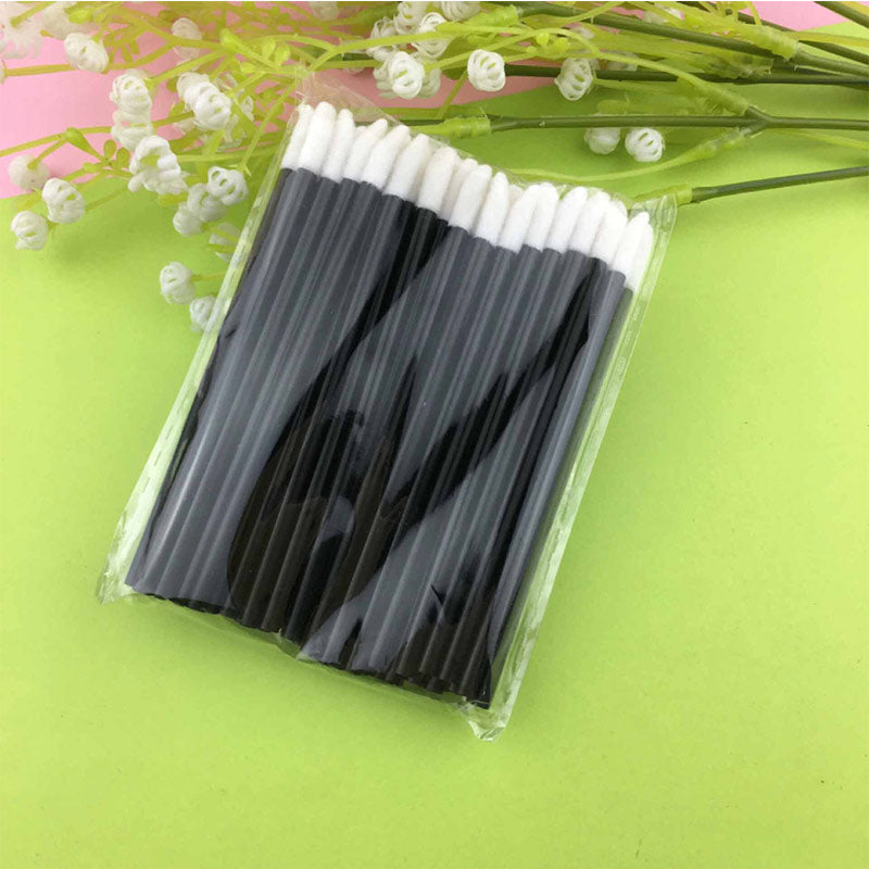 50pcs Disposable Make Up Lip Brush Lipstick Gloss Wands Applicator Makeups Lip Brushes Portable Extension Cosmetic Beauty Tool