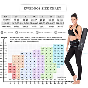 Fleece Lined Leggings with Pockets for Women - Thermal Warm Workout Winter Leggings for Women Yoga Pants for Women