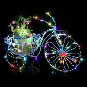 5M Copper Wire LED String Lights Garland Fairy String Light for Holiday Christmas Wedding Party Garden Patio Lights Decoration
