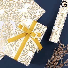 70*50cm Christmas Gift Wrapping Craft Paper Roll DIY Gift Paper New Year Favors Party Present Decoration Wrapping Paper