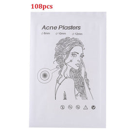 72-360pcs Pimple Remover Patch Stickers Acne Pimple Patch Stickers Invisible Acne Treatment Facial Skin Care Beauty Tool