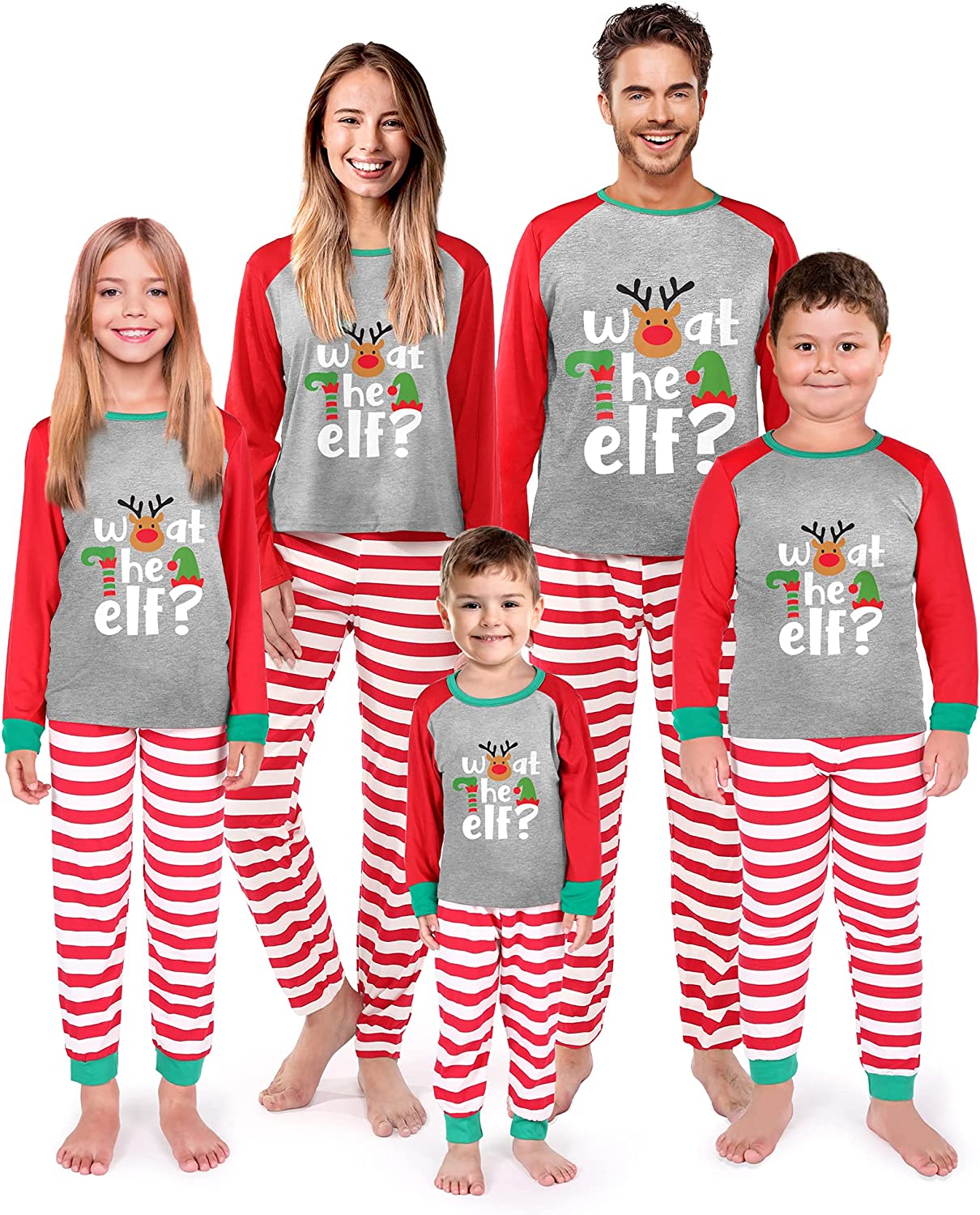 Family Christmas Pjs Matching Sets.Holiday Pajamas Xmas Jammies for Family or Couples