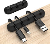Cord Organizer. Cable Clips Cord Holder. Cable Management USB Cable Power Wire Cord Clips. 2 Packs Cable Organizers for Car Home and Office (5. 3 Slots)