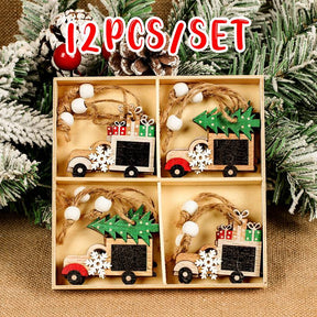 9/12pcs Cristmas Gnomes Wooden Pendants Christmas Decorations For Home Xmas Tree Christmas Ornaments Navidad Decor New Year Gift