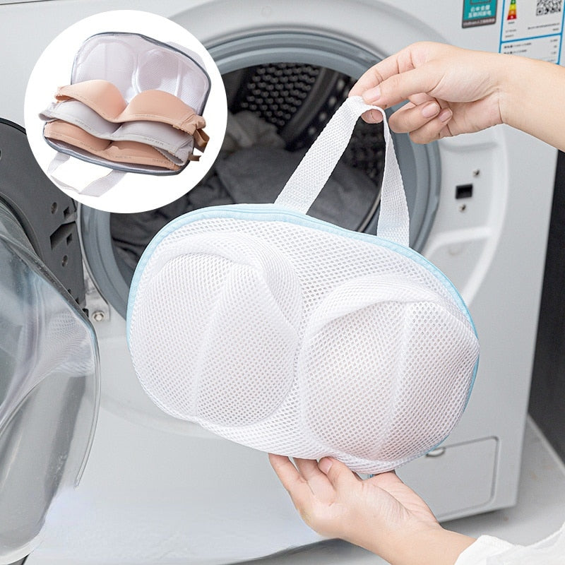 Anti-deformation Bra Mesh Bag Machine-wash Special Polyester Bra Mesh Bags Laundry Brassiere Bag Cleaning Underwear Sports Bra