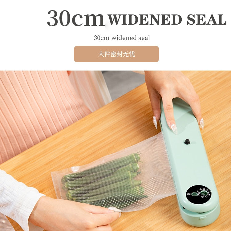 Automatic Packing Vacuum Sealer Household Mini Vacuum Packer Sealing Packaging Machine for Food Snack Storage Home Appliances