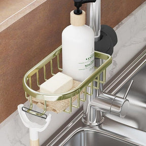 Bathroom Faucet Storage Rack Shower Soap Holder Bathroom Organization Shower Shelves Bathroom Accessories