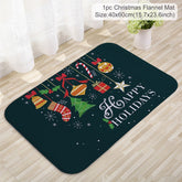 Christmas Door Mat Santa Claus Outdoor Carpet Marry Christmas Decorations For Home 2022 Xmas Ornament Gifts New Year 2023