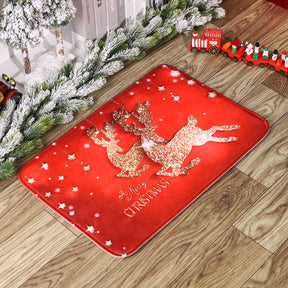 Christmas Door Mat Santa Claus Outdoor Carpet Marry Christmas Decorations For Home 2022 Xmas Ornament Gifts New Year 2023