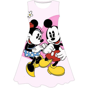 Christmas Dress Girls Clothes Minnie Mouse Birthday Party Kids Dresses for Girls Halloween Carnival Easter Princess Costume 0-8Y