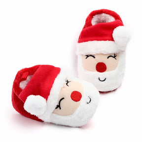 Christmas Gift Baby Girls Shoes Baby Boy Cute Soft-soled Non-slip Shoes Newborn Shoes Soft-soled Toddler Shoes Baby Crib Shoes