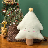 Christmas Ginger Bread Plush Pillow Stuffed Chocolate Cookie House Shape Decor Cushion Funny XMas Tree Party Decor Doll Plushie